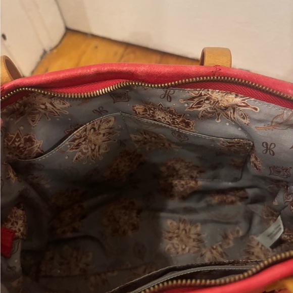 Hobo Cecily Red Leather Tote - Picture 8 of 8